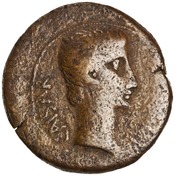 obverse of Augustus RIC I² 484