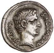 obverse of Augustus RIC I² 410