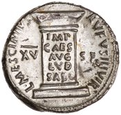 reverse of Augustus RIC I² 354
