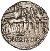 reverse of Augustus RIC I² 222