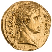 obverse of Augustus RIC I² 190A