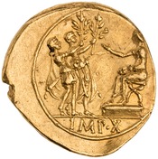 reverse of Augustus RIC I² 164A