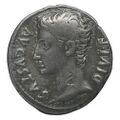 obverse of Augustus RIC I² 162B