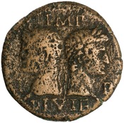 obverse of Augustus RIC I² 159