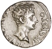 obverse of Augustus RIC I² 144