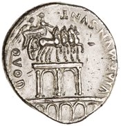 reverse of Augustus RIC I² 144