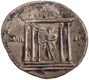reverse of Augustus RIC I² 69A