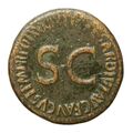 obverse of Tiberius RIC I² 69