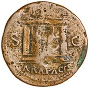 reverse of Nero RIC I² 526