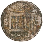 reverse of Nero RIC I² 460
