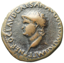 obverse of Nero RIC I² 459