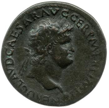 obverse of Nero RIC I² 444