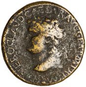 obverse of Nero RIC I² 391