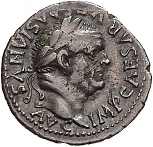 obverse of Vespasian RIC II 1479