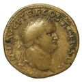 obverse of Vespasian RIC II 1258