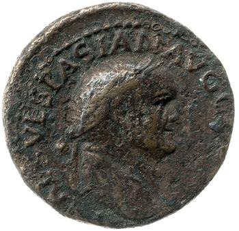 obverse of Vespasian RIC II 1244