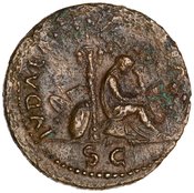reverse of Vespasian RIC II 1233