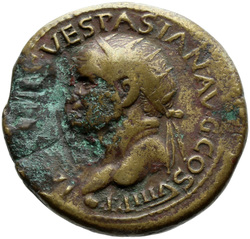 obverse of Vespasian RIC II 1219