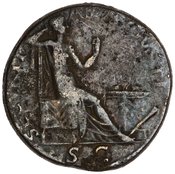 reverse of Vespasian RIC II 1197