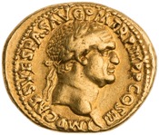 obverse of Vespasian RIC II 1180