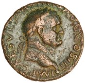 obverse of Vespasian RIC II 1175