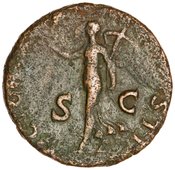 reverse of Vespasian RIC II 1175