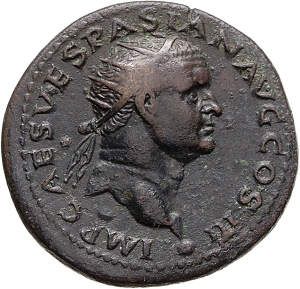 obverse of Vespasian RIC II 1143