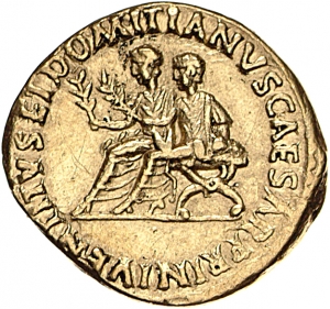 reverse of Vespasian RIC II 1125