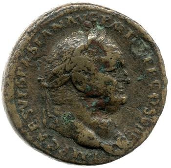 obverse of Vespasian RIC II 990