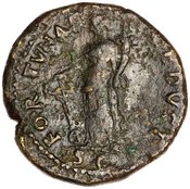 reverse of Vespasian RIC II 878