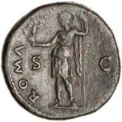 reverse of Vespasian RIC II 609