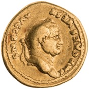 obverse of Vespasian RIC II 543