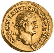 obverse of Vespasian RIC II 516