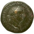 obverse of Vespasian RIC II 501