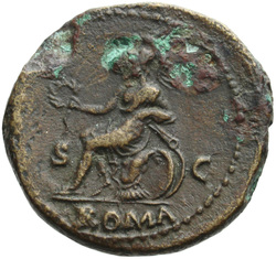 reverse of Vespasian RIC II 466