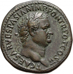 obverse of Vespasian RIC II 455