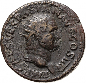 obverse of Vespasian RIC II 392