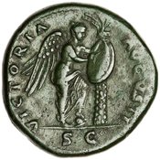 reverse of Vespasian RIC II 389
