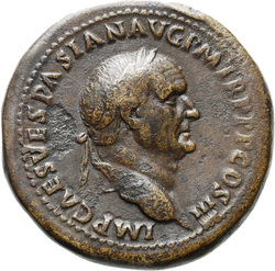 reverse of Vespasian RIC II 157