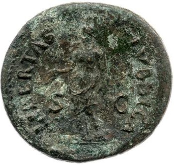reverse of Vespasian RIC II 173