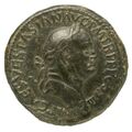obverse of Vespasian RIC II 187