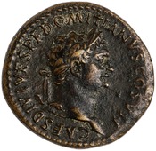 obverse of Titus RIC II 350_DUPONDIUS