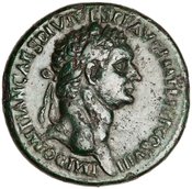 obverse of Domitian RIC II 838