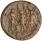 reverse of Domitian RIC II 473