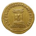 reverse of Trajan RIC II 733_AUREUS