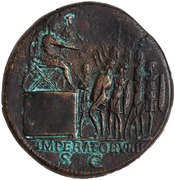 reverse of Trajan RIC II 657