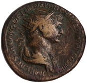 obverse of Trajan RIC II 653