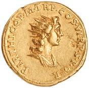 reverse of Trajan RIC II 326_AUREUS