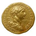 obverse of Trajan RIC II 298_AUREUS