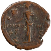 reverse of Hadrian RIC II 2661-2664